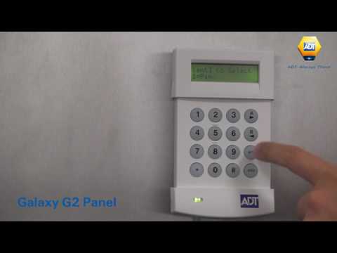 How To Add A User Code Galaxy G2 Panel Adt Uk
