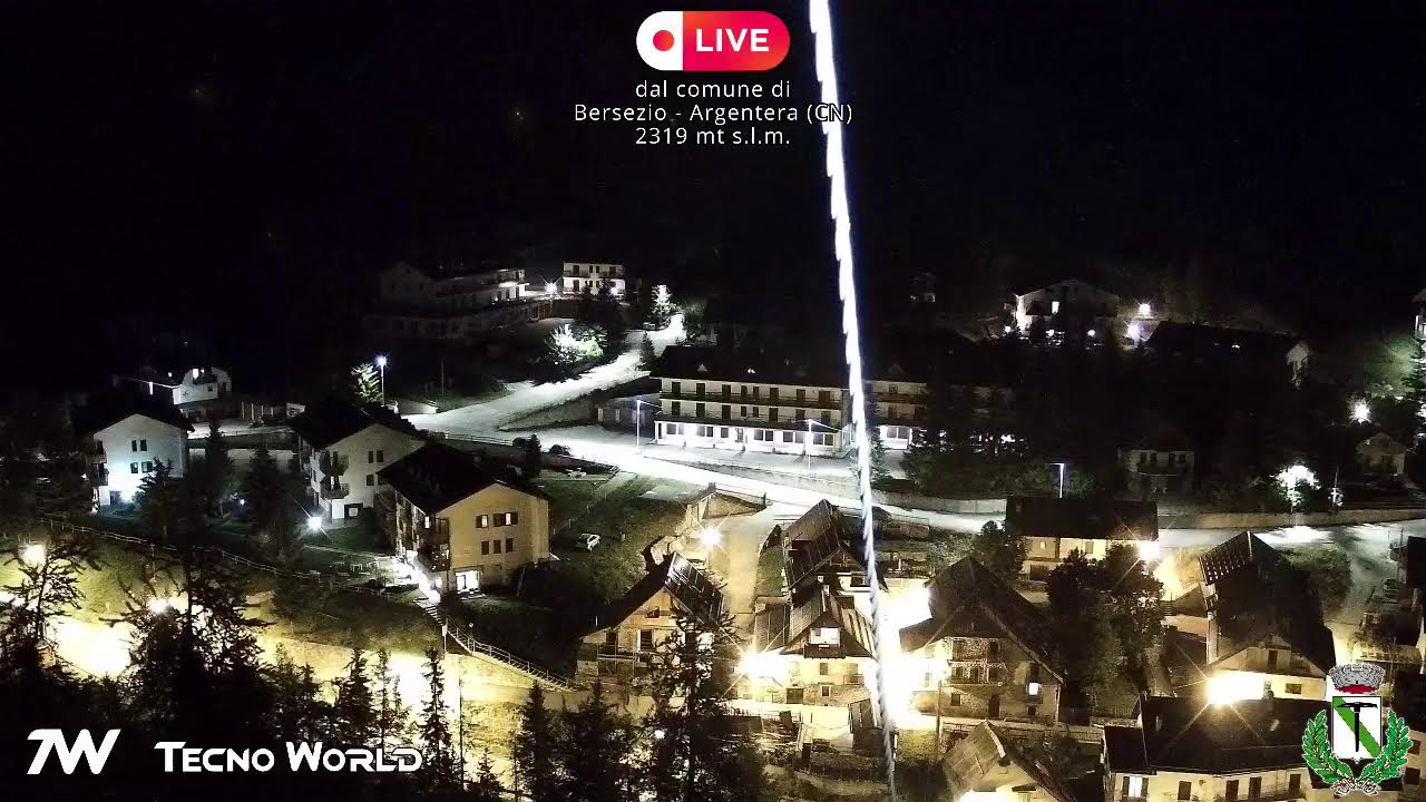 Live webcam view of Panorama del Valle Alpino de Argentera