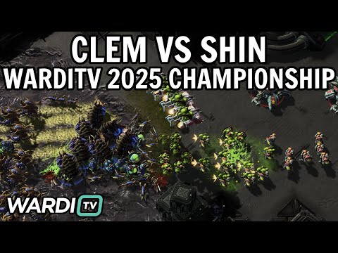 Clem vs SHIN (TvZ) - WardiTV 2025 Championship [StarCraft 2]