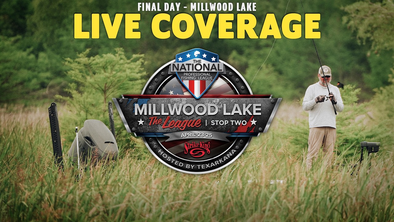 FINAL DAY LIVE - NPFL Stop #2 at Millwood Lake (AR)