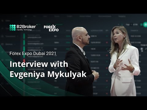 Forex Expo Dubai 2021: B2Broker COO Evgeniya Mykulyak Booth Interview