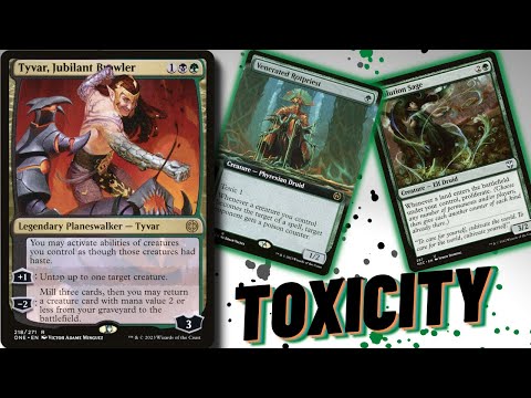 ☠️Toxic! Beware! | Tyvar, Jubilant Brawler | Historic Brawl Commander MTG Arena