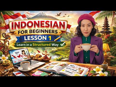 Learn Indonesian for Beginners | Lesson 1 Structured Course