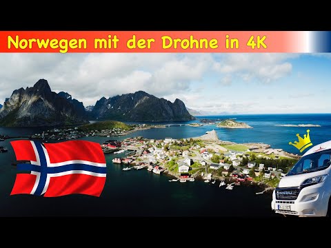 Norwegen Juni 2018: 4K Drohnen Spezial