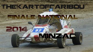 preview picture of video 'TheKartOfCaribou Finale national Cross Karts Minzac 2014'