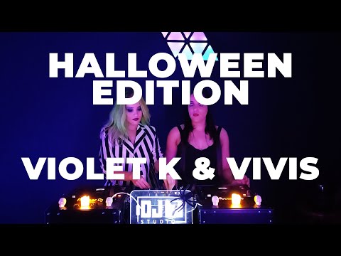 HALLOWEEN EDITION with Violet K & Vivis -TECHNO MUSIC
