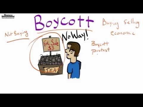 Boycott Definition for Kids