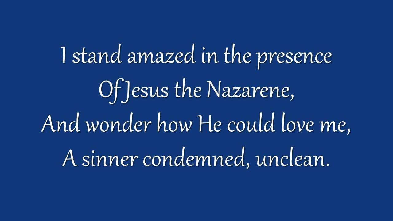 I Stand Amazed in the Presence (Grace Community Church)