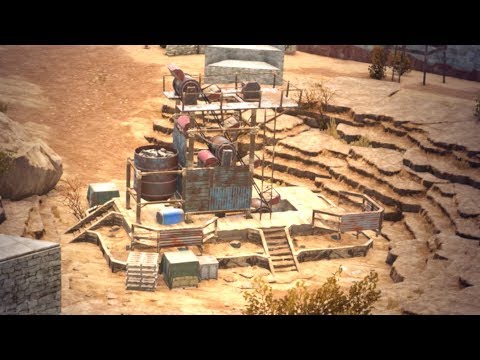 RAIDING a CLAN LIVING OFF of the SULFUR QUARRY with 100 C4!