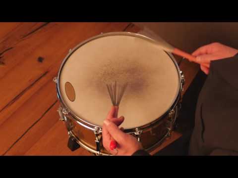 Ben Makinen Jazz Brushes:  FAST SWING with Alt. Sweep I FREE DRUM LESSON!