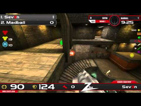 Q3God's QL Main Event - Round 1 - sev3n vs madball