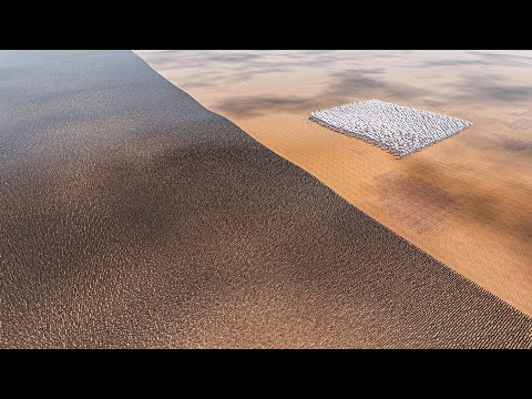 1 MILLION PERSIANS vs 1000 GIANT CHICKENS - Ultimate Epic Battle Simulator 2 UEBS 2