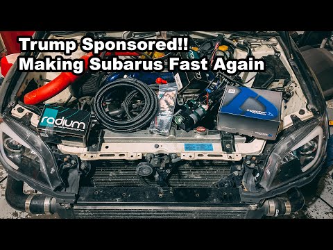 Trump Sponsored Jose To Go Faster In His 07 STi