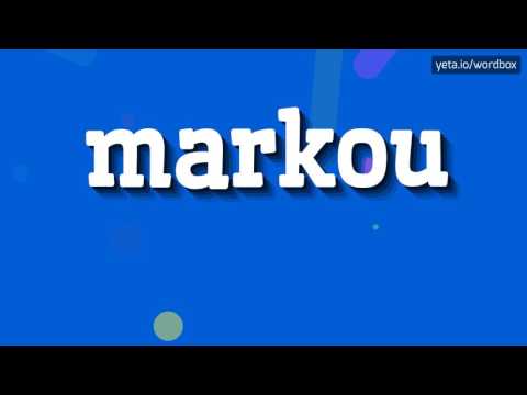 MARKOU - HOW TO PRONOUNCE IT!?