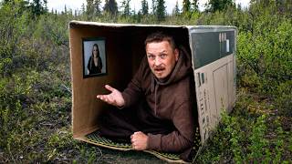 I Spent the Night in a Cardboard Box in Alaska