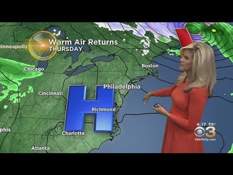 6 AM Wednesday Forecast: Wind Gusts To 40 MPH Possible