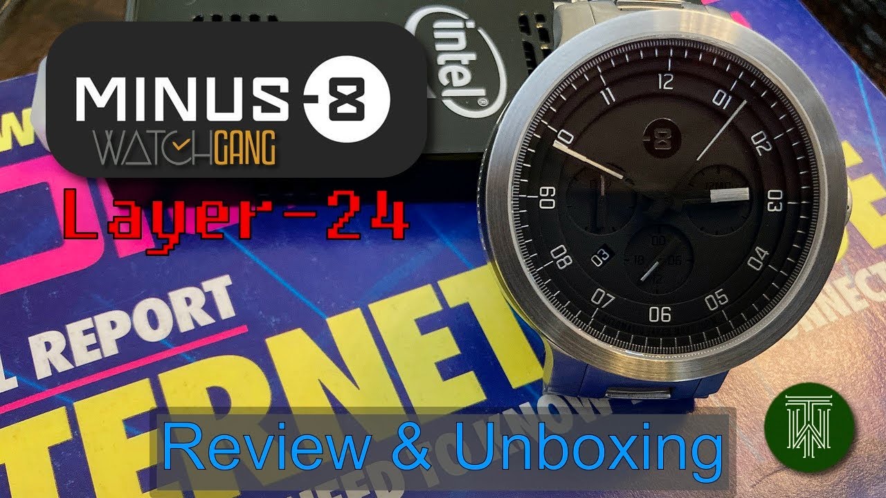 MINUS-8 Layer-24 100m Automatic: [WG] - Review & Unboxing (Miyota 9120)