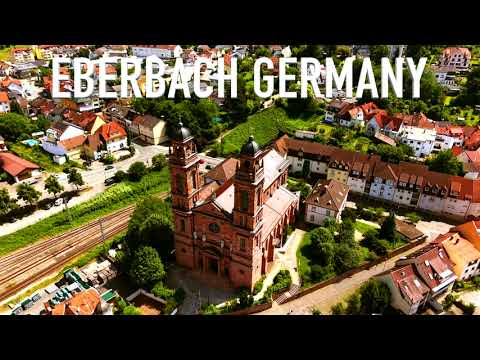Eberbach, Germany 🇩🇪 | Stunning 4K Drone Footage with DJI Air 3S | Aerial Tour of a Hidden Gem