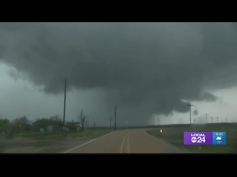 Footage of Tornado yesterday in East Arkansas