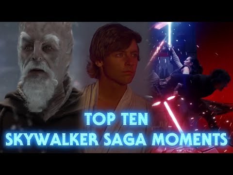 The Top Ten Moments From the Skywalker Saga
