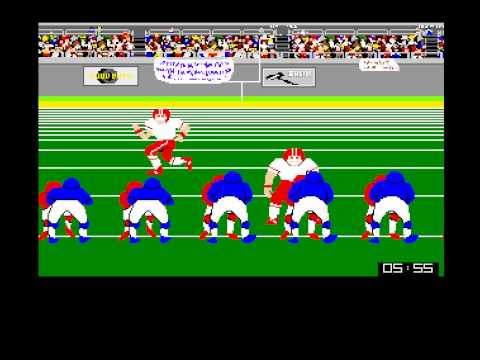 GFL Championship Football for Amiga by Activision