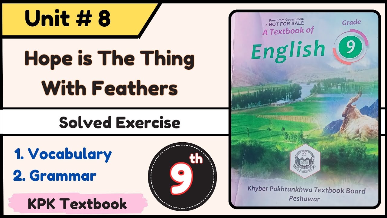 Hope is the thing with Feathers | Exercise