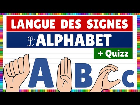 Apprendre la langue des signes : l'alphabet