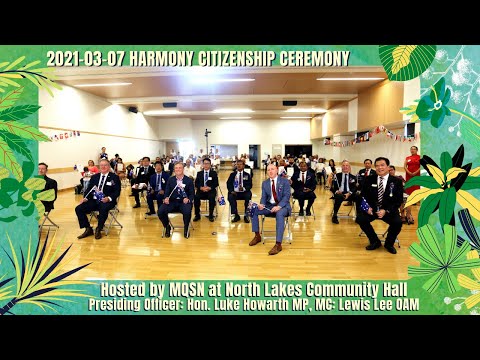 2021-03-07 Harmony Citizenship Ceremony hosted by MQSN