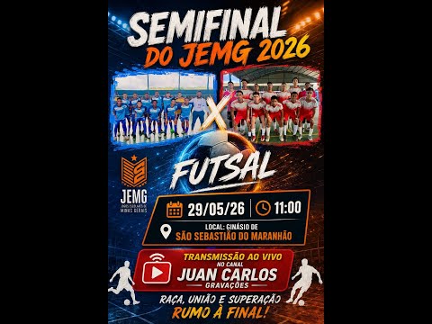 DORES DE GUANHÃES X SÃO PEDRO DO SUAÇUI ETAPA MICRORREGIONAL SEMIFINAL DO JEMG 2026
