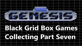 Collecting The Sega Genesis Black Grid Box Games Part 7