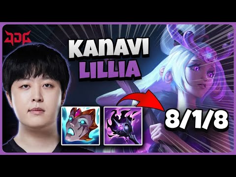 JDG Kanavi Lillia vs Rengar | 14.10