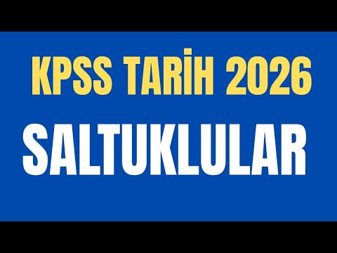 69)KPSS DATE 2026 | SALTUKLAR #kpss
