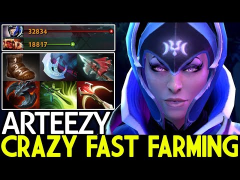 HOW TO FARM FAST AS LUNA 69k gpm per second - Luna Safelane Carry Guide - Immortal Smurf - Dota 2