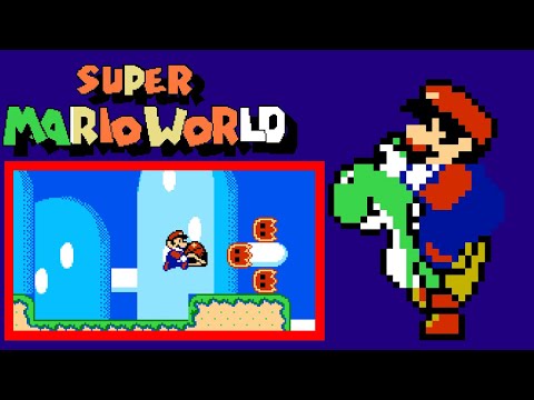 Super Mario World (FC · Famicom / NES) unlicensed port | ful game session for 1 Player 🍄🎮