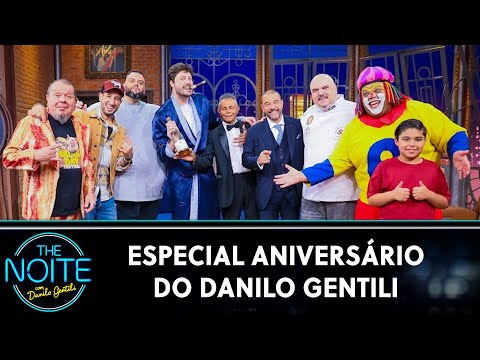 Danilo Gentili recebe surpresa especial de aniversário | The Noite (27/09/22)