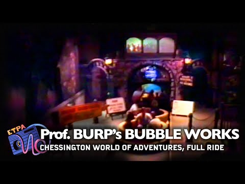 Prof Burp's Bubble Works, Chessington World of Adventures – On-Ride Montage