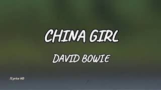 David Bowie - China Girl (Lyrics)