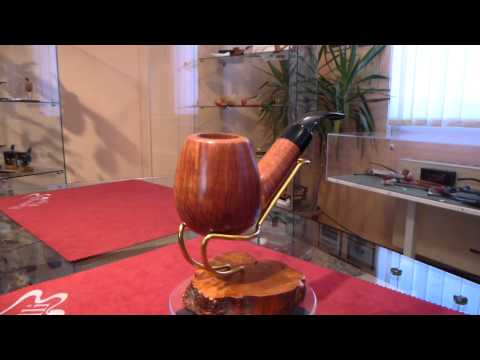 Pipa in radica bent freehand - www.paronellipipe.it