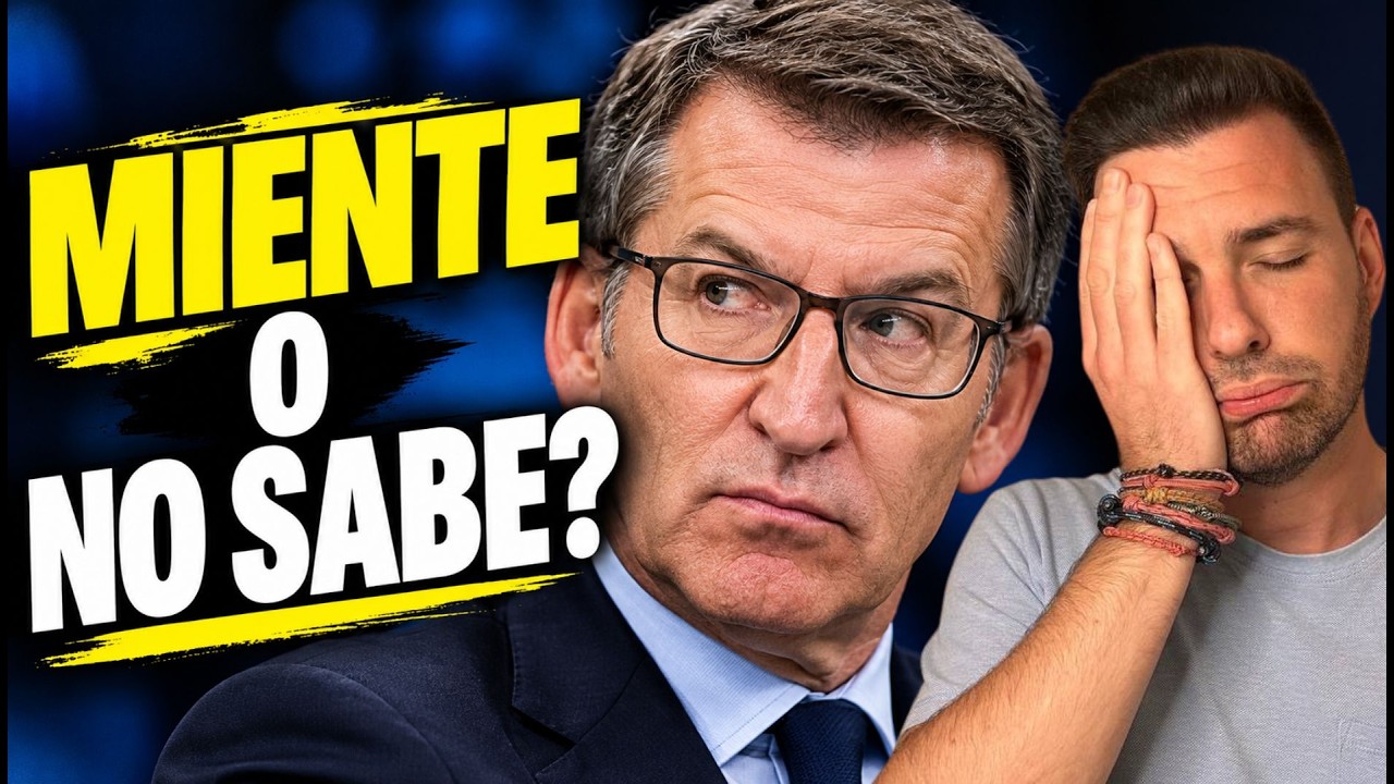 🚨 ¿Feijóo MIENTE o NO SE ENTERA? 🧐¿O las dos cosas? Aquí sus últimos gazapos sobre economía💰