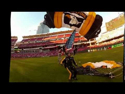 101st Airborne Division Parachute Demonstration Team "The Screaming Eagles"