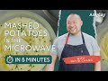 David Chang Makes Mashed Potatoes In The Microwave In MINUTES