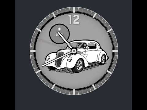 Retro Car 2 - Watch Face
