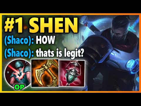 HOW CAN SHEN WIN THESE FIGHTS? THIS DAMAGE IS UNBALANCED Season 10 Shen Gameplay | League of Legends