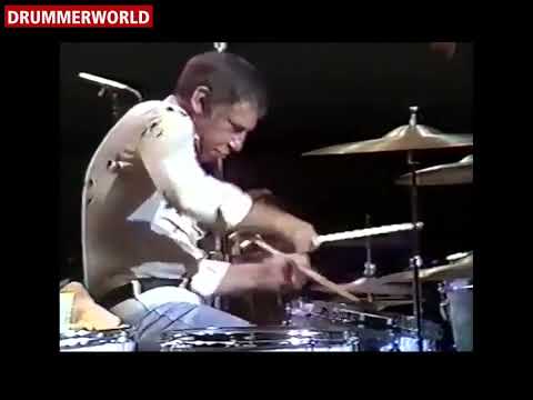 Buddy Rich: Drum Solo  - 1974 #buddyrich #drummerworld