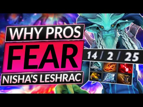 Why EVERY PRO FEARS Nisha's LESHRAC - INSANELY OVERPOWERED - Dota 2 Guide