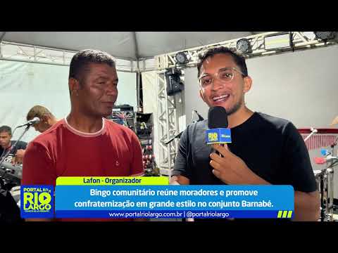 Bingo comunitário reúne moradores e promove confraternização em grande estilo no Barnabé Oiticica