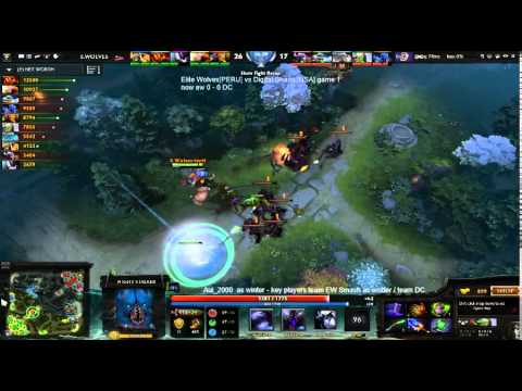 Live - Dota 2 canada cup 2015 Digital Chaos vs Elite Wolves