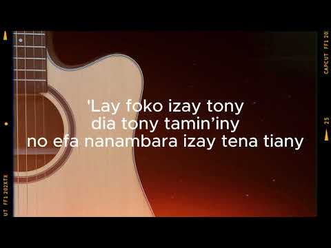 ´ZAY - Averiko aminao - KARAOKE GASY 2025 (Lyrics&Guitare)