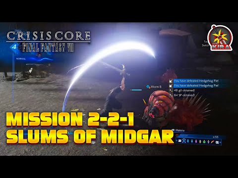 MISSION 2-2-1: SLUMS OF MIDGAR - CRISIS CORE: FINAL FANTASY VII REUNION