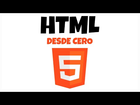 🟠 Curso de HTML5 desde CERO (Completo) 2026